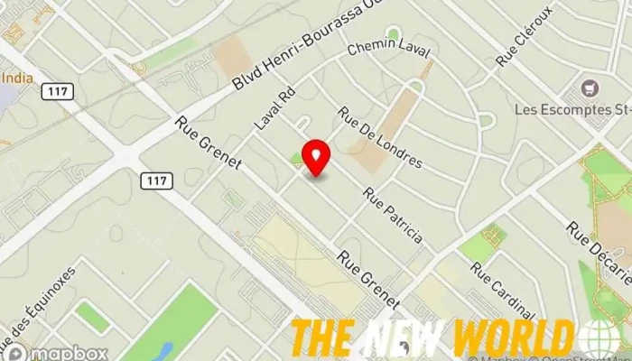 map of Consultants Informatiques Software company in Saint-Laurent