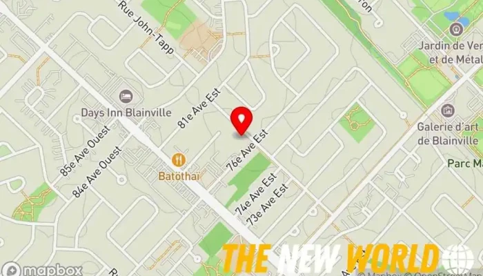 map of Consultinfo Computer consultant in Blainville