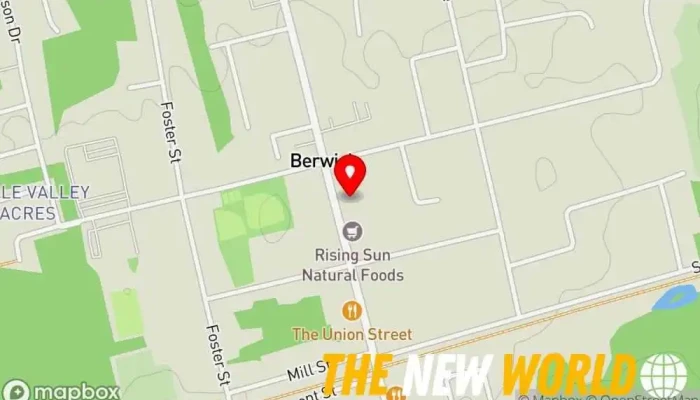 map of Copperstone Financial Group Health insurance agency, Dental insurance agency, Financial consultant in Berwick