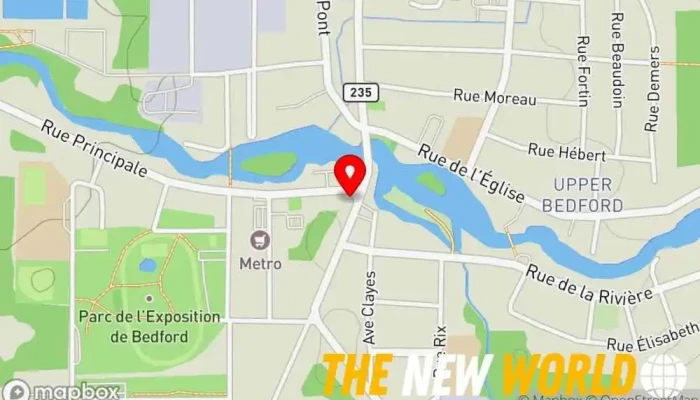 map of Corp De Developpement De Bdfrd Economic development agency in Bedford