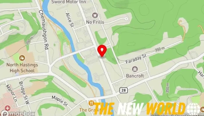 map of CottageRentals247.Com Cottage rental, Cabin rental agency, Cottage, Real estate rental agency in Bancroft