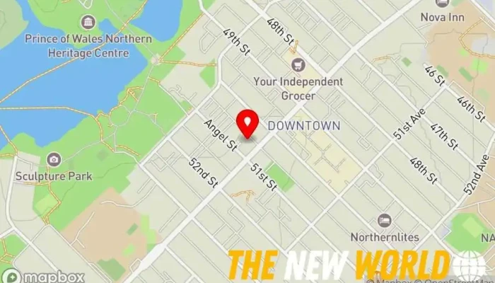 map of CPA - Chartered Professional Accountants of the Northwest Territories & Nunavut Certified public accountant, Association / Organization in Yellowknife