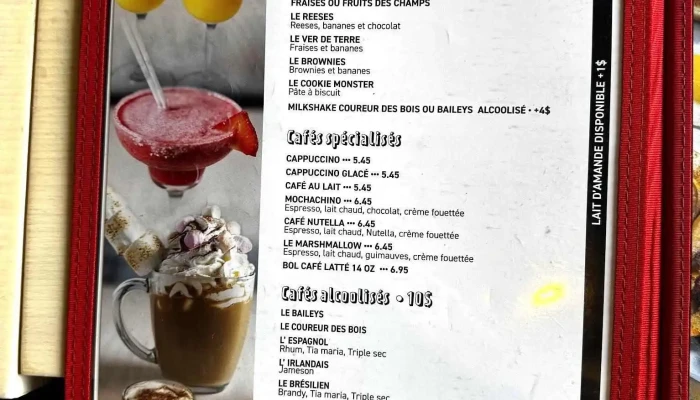 Creppa Co Menu - Beloeil