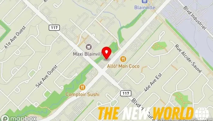 map of Daillac Développement Web Software company, Computer consultant, Employment agency in Blainville