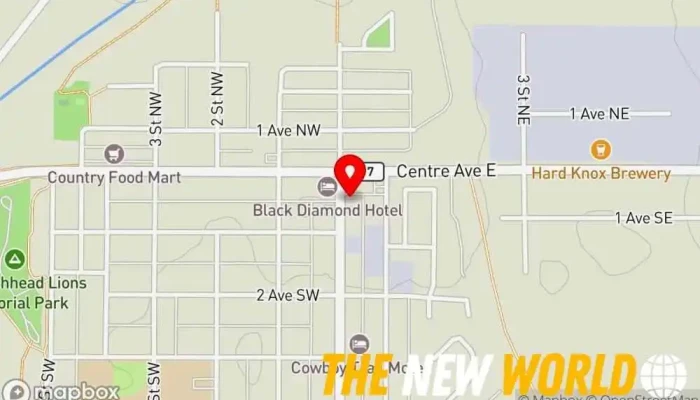 map of Diamond Valley Barber Co. Barber shop in Diamond Valley