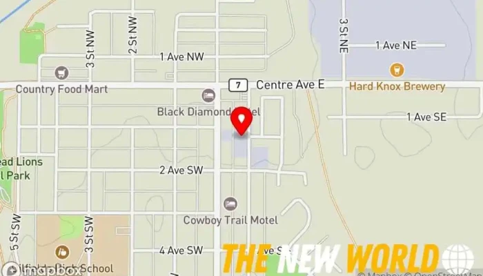 map of Diamond Valley Mini Storage Storage facility in Diamond Valley