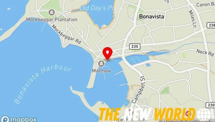 map of Discovery Sea Adventure Tours Boat tour agency, Whale watching tour agency in Bonavista