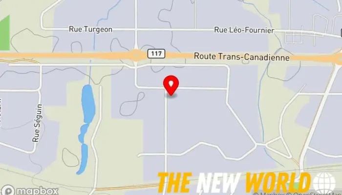 map of Distribution Mecalex Temp agency, ATV repair shop, Auto repair shop, Brake shop, Employment agency, Employment center, Employment consultant, Mechanic, Mechanical contractor, Trailer repair shop in Val-d'Or