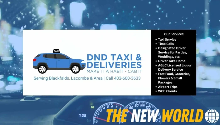 Dnd Taxi Deliveries All - Blackfalds