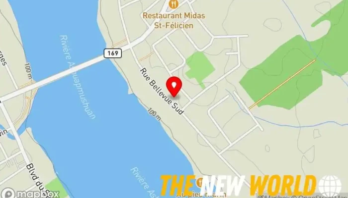 map of EDL Courtage Mortgage broker, Financial consultant, Insurance broker, Investment service in Saint-Félicien