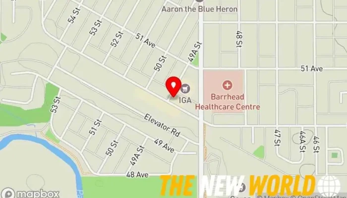 map of EVWolf & Co Salon Hair salon in Barrhead