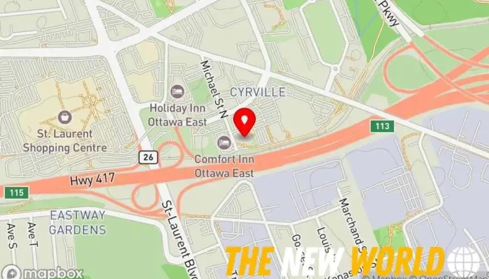 map of EWA Canada Ltd Computer consultant, Consultant in Gloucester