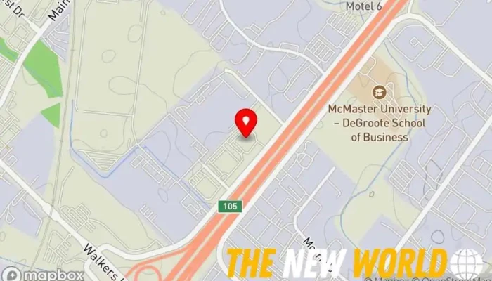 map of Fendicore IT Consulting Software company in Burlington