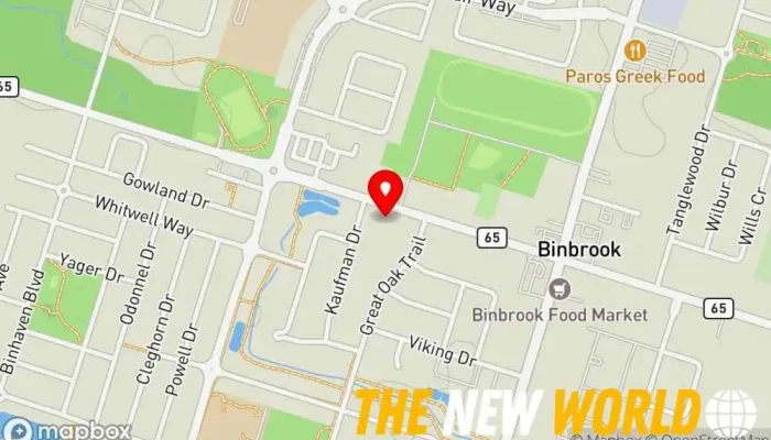 map of Financial Charter Financial planner in Binbrook
