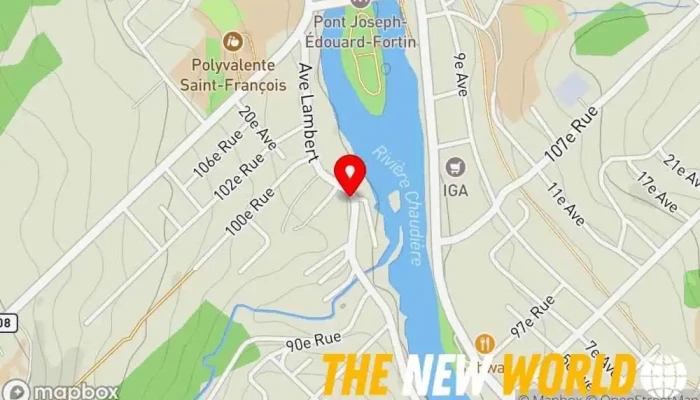 map of Formation PLP Financial consultant in Beauceville