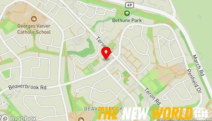 map of Fully Managed by TELUS Business Computer support and services in Kanata