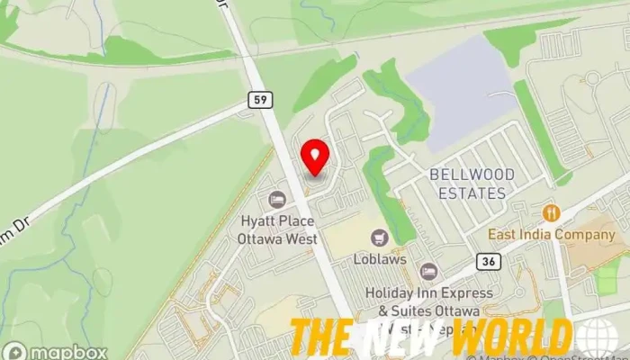 map of Fuze Software company in Ottawa