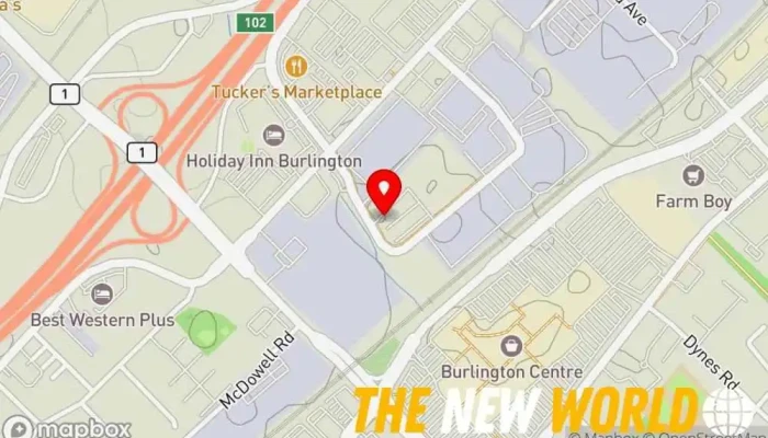 map of GDB Consultancy INC Consultant in Burlington