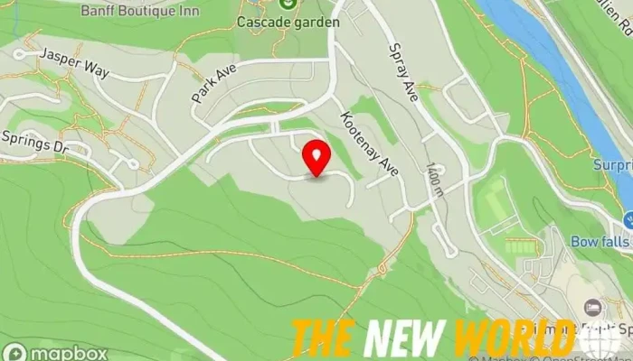 map of Goliath Safety Solutions Inc. Business management consultant in Banff