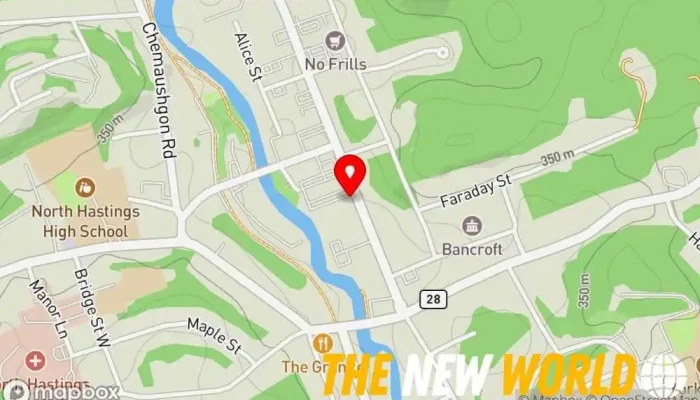 map of Grants Bancroft Real estate agency in Bancroft