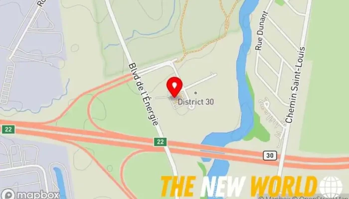 map of Groupe Civitas Arpentage et Ingénierie | Beauharnois Land surveyor, Civil engineer, Commercial real estate inspector in Beauharnois