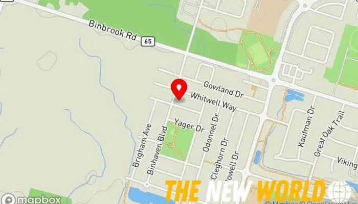map of GSP Chartered Professional Accountant Professional Corporation Accountant, Accounting firm, Certified public accountant, Tax consultant in Binbrook