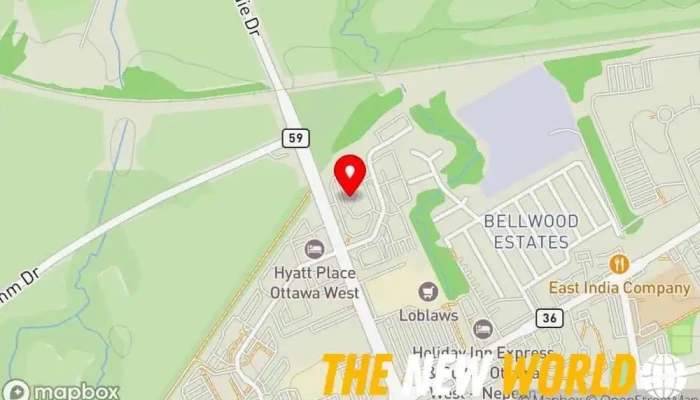 map of Heartfelt IT Computer support and services in Ottawa