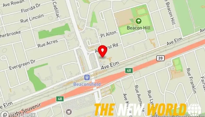 map of Herniated Disc and Spinal decompression Health consultant in Beaconsfield