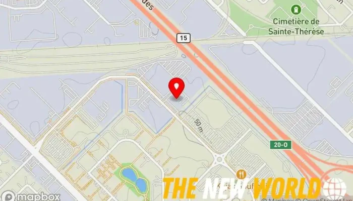 map of Hypercroissance Business management consultant in Boisbriand