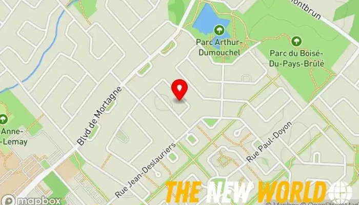 map of I Go Contract Accountant in Boucherville