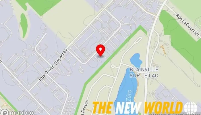 map of Inov Solution D'Affichage Digital printing service in Blainville