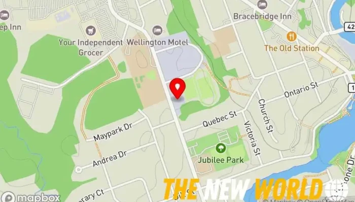 map of iRepair Muskoka Mobile phone repair shop in Bracebridge