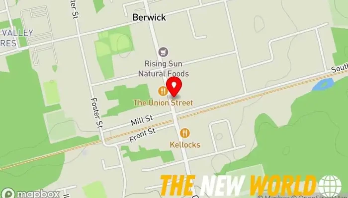 map of Irving Oil Gas station in Berwick