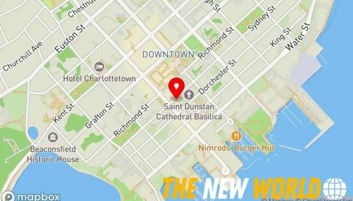 map of Island Confidential Associates Court reporter in Charlottetown