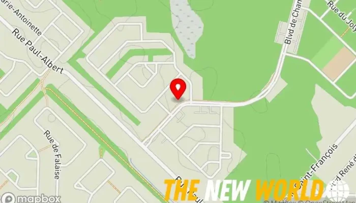 map of J Harvey Consultant & Associés Inc. Consultant in Blainville