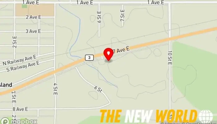 map of Jasper Homes Custom home builder, General contractor, Home builder, Real estate developer in Bow Island