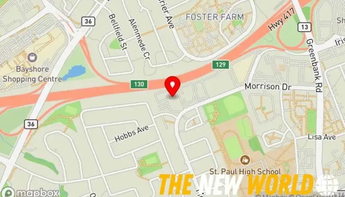 map of Jp2g Consultants Inc Engineering consultant in Ottawa