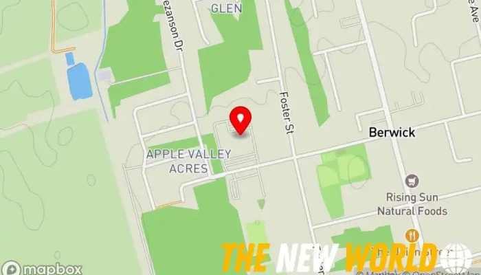 map of KINGS MUTUAL CENTURY CENTRE Stadium, Arena in Berwick