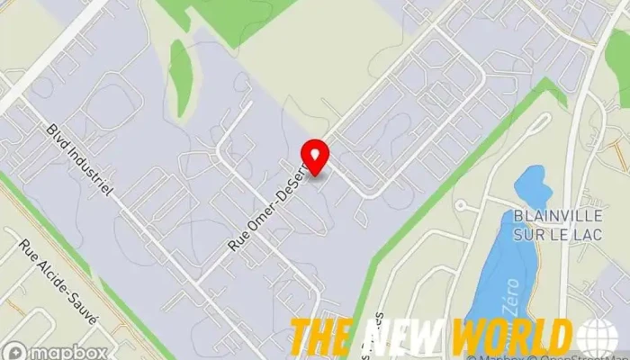 map of LAZA SHOP Liquidator in Blainville