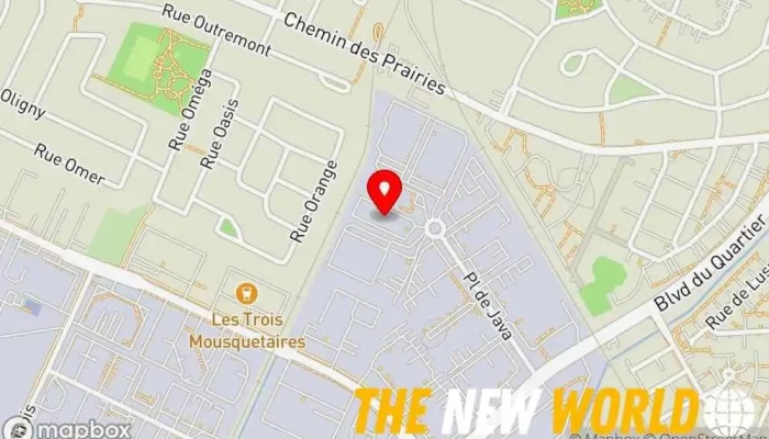 map of LB3 Technologies Computer support and services, Computer consultant, Computer repair service, Computer security service, Computer service, Data recovery service, Telecommunications service provider in Brossard