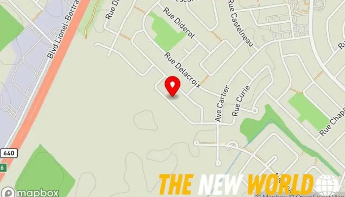 map of LBD Informatique Information services, Bookkeeping service in Boisbriand