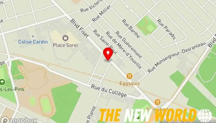 map of Le Chrysanthème | Produits naturels & Naturopathie Vitamin & supplements store, Cosmetics store, Deli, Natural goods store, Naturopathic practitioner, Nutritionist in Sorel-Tracy