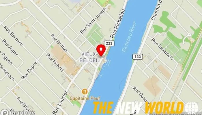 map of Lemieux Estelle Certified public accountant, Accountant, Bookkeeping service in Beloeil