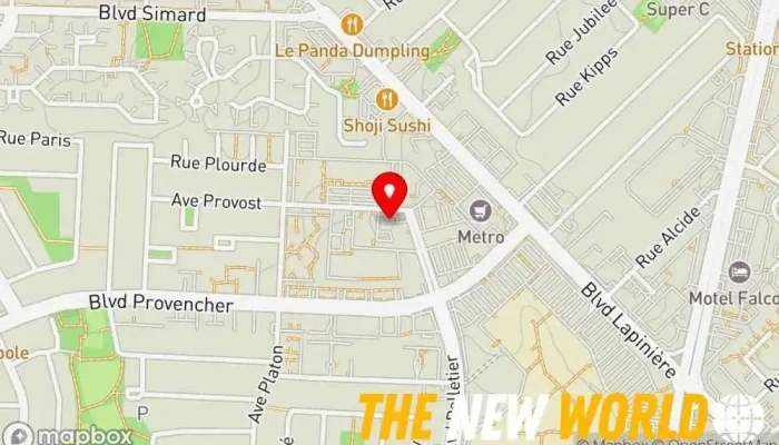 map of LG6 Services Inc. Computer support and services, Computer consultant in Brossard
