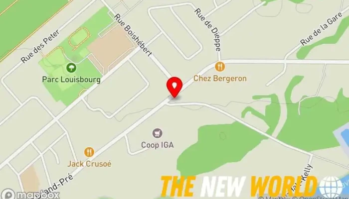 map of Loco Local Community center in Bonaventure