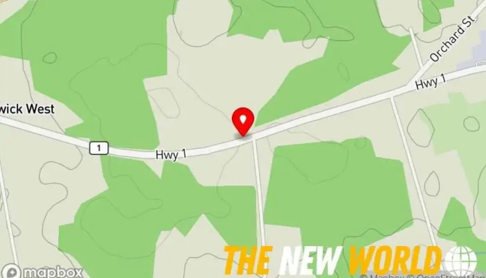 map of Lone Pine Farm Farm in Berwick