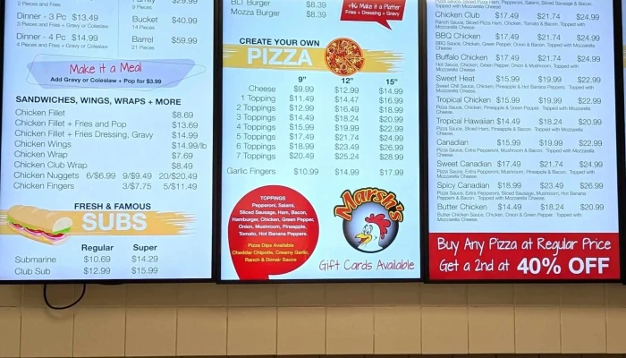 Marshs Snack Bar Near Me - Bonavista
