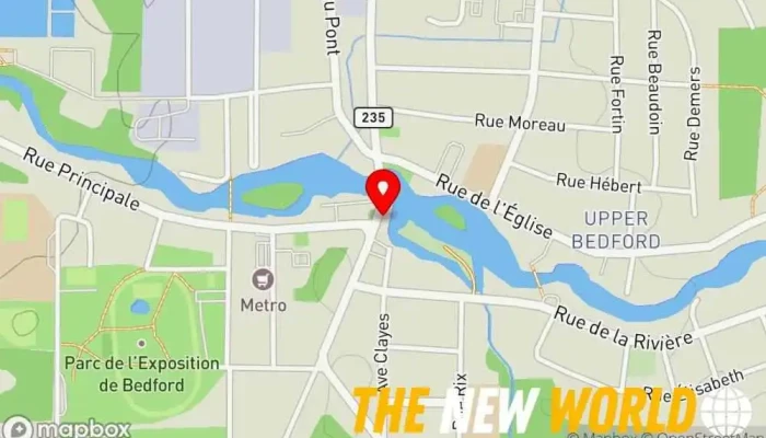 map of Me Annick Dalpé Notaire Notary public in Bedford