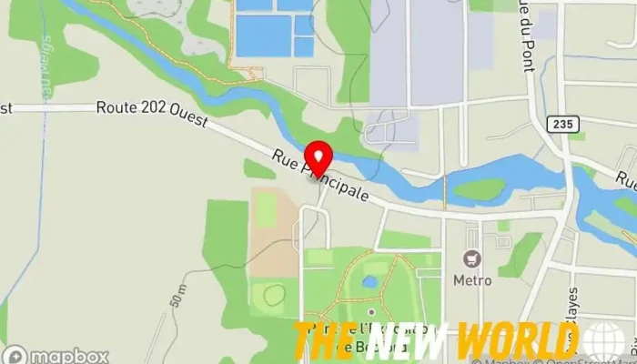 map of Mélanie Hains CPA Certified public accountant in Bedford