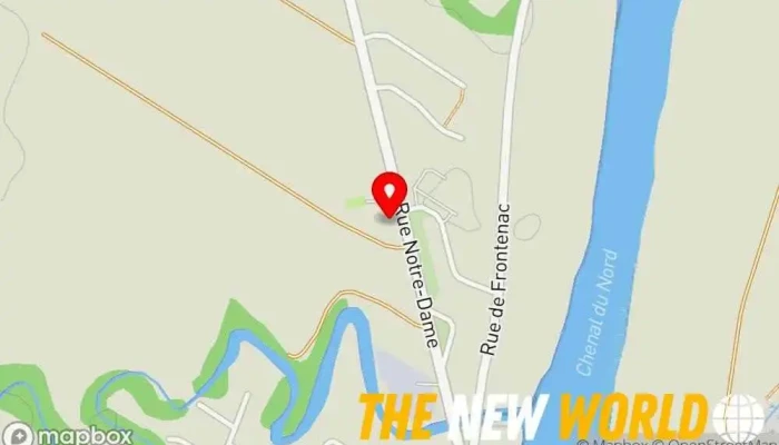 map of Michaud Desroches Accountant in Berthierville